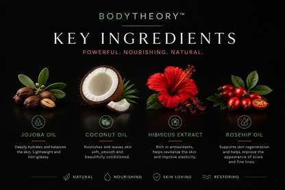Body Theory™ Hibiscus Rose Body Oil – 180ml